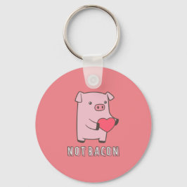 Nicht Bacon Schlüsselanhänger