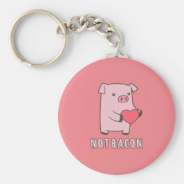 Nicht Bacon Schlüsselanhänger