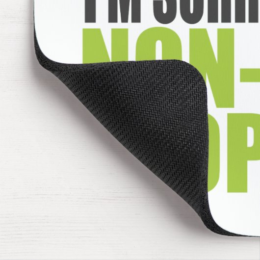 Nicht Band Mousepad (Ecke)