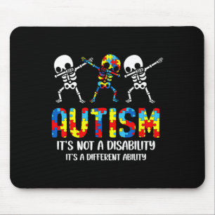 Nicht Behinderung Es ist eine andere Fähigkeit Aut Mousepad