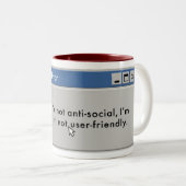 Nicht benutzerfreundliche Tasse (VorderseiteRechts)