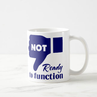 Nicht bereite Morgen-Tasse Kaffeetasse