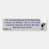 Nicht beschämt autoaufkleber (Vorne)