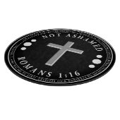 Nicht beschämt durch das Evangelium Christlich Ver Schneidebrett (Ecke)