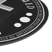 Nicht beschämt durch das Evangelium Christlich Ver Schneidebrett (Ecke)