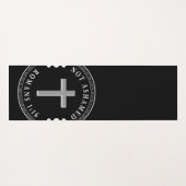 Nicht beschämt durch das Evangelium Christlich Ver Yogamatte (Rückseite (Horizontal))