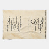 Nicht beschämt Sacktuch Geschirrtuch (Horizontal)