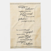 Nicht beschämt Sacktuch Geschirrtuch (Vertikal)