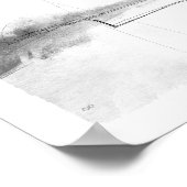 nicht betitelte Arbeiten auf Papier Poster (Ecke)