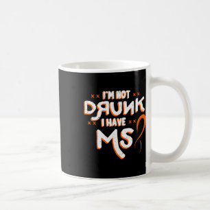 Nicht Betrunken habe ich Frau Orange Glial Scar Mu Kaffeetasse