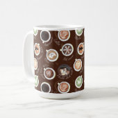 Nicht bevor ich meine Kaffee(s)-Tasse hatte Kaffeetasse (Vorderseite Links)