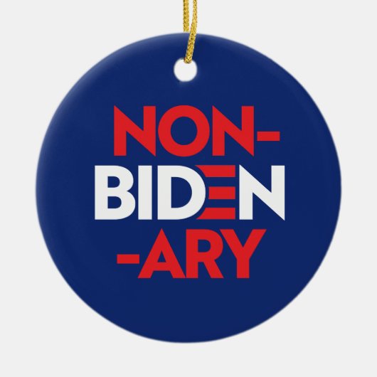 Nicht Bidenar Keramik Ornament (Vorne)