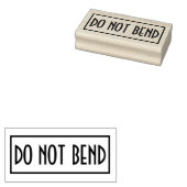 NICHT BIEGEN GUMMISTEMPEL (Stempel)