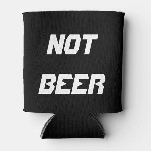 NICHT BIER - Kann abdecken Dosenkühler (Vorderseite)