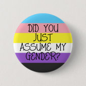 nicht binär button (Vorderseite)