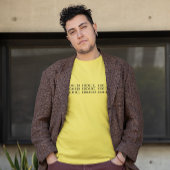 Nicht binär in Binärkode Teemaschine T-Shirt