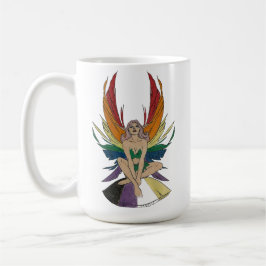 Nicht-binäre Fee Kaffeetasse