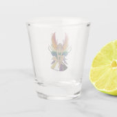 Nicht-binäre Feerie Schnapsglas (Rückseite)