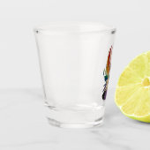 Nicht-binäre Feerie Schnapsglas (Links)