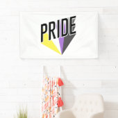 Nicht binäre Pride Banner (Insitu)
