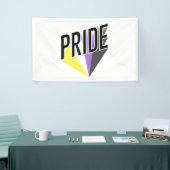 Nicht binäre Pride Banner (Messeveranstaltung)