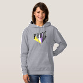 Nicht binäre Pride Hoodie (Vorne ganz)