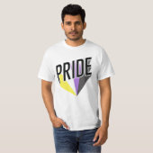 Nicht binäre Pride T-Shirt (Vorne ganz)