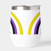 Nicht binäre Regenbogenflagge, nicht binär (Links)