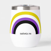 Nicht binäre Regenbogenflagge, nicht binär (Vorderseite)