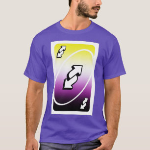 Nicht binäre Rückwärtskarte T-Shirt