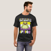 Nicht binärer Frog LGBT Frog Meme Non Binary Pria T-Shirt (Vorne ganz)