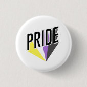 Nicht binärer Pristensturz Button (Vorderseite)