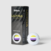 Nicht binärer Stolz Golfball (Verpackungen)