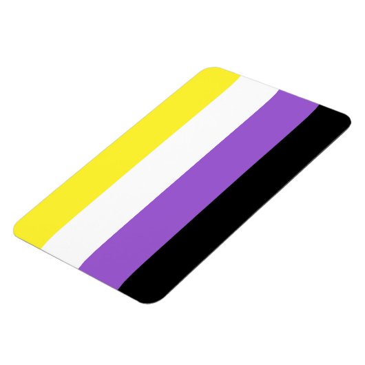 Nicht binärer Stolz Magnet (Linke Seite)