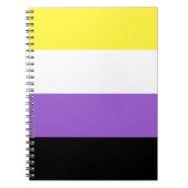 Nicht binärer Stolz Notizblock (Vorderseite)