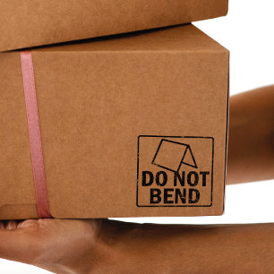Nicht binden, Verpackung für kleine Unternehmen Gummistempel