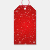 Nicht bis Weihnachten öffnen Geschenkanhänger (Rückseite)