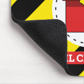 Nicht bis Weihnachten öffnen Mousepad (Ecke)