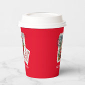 Nicht bis Weihnachten öffnen Pappbecher (Links)