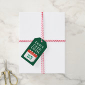 Nicht bis zum 25. Dezember geöffnet Geschenkanhänger (Mit Garn)