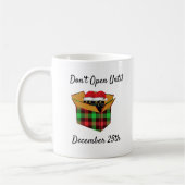 Nicht bis zum 25. Dezember geöffnet Kaffeetasse (Links)