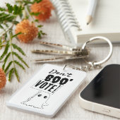 Nicht Boo, abstimmen! Unglaubliche Niedliche Stimm Schlüsselanhänger (Vorderseite rechts)