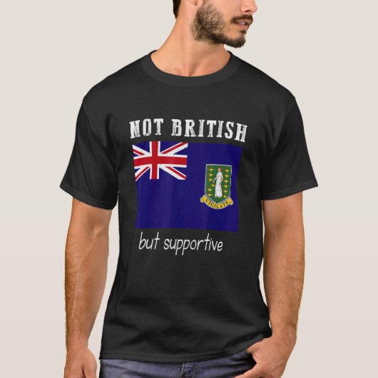 Nicht britische, sondern unterstützende britische T-Shirt (Vorderseite)