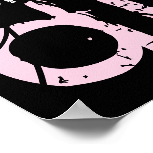 Nicht brüten oder kaufen (dunkel) poster (Ecke)