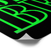 NICHT COOL BRO POSTER (Ecke)