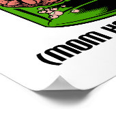 Nicht Crazy getestet lustigen Poster (Ecke)