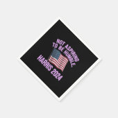 Nicht danach streben, demütig zu sein - Kamala Har Serviette (Ecke)