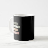 Nicht danach streben, Humble Kamala Harris Botscha Kaffeetasse (Vorderseite Links)