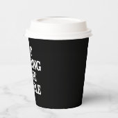 Nicht danach streben, Humble Kamala Harris Feminis Pappbecher (Links)