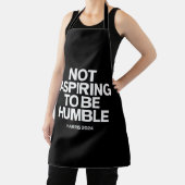 Nicht danach streben, Humble Kamala Harris Feminis Schürze (InSitu)